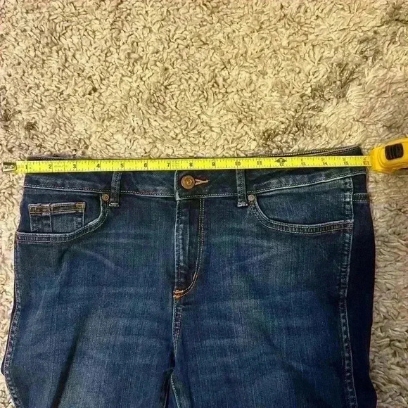 ZARA denim size 10 fabric tag cut out. Lots of stretch to these (T111) - Picture 8 of 8